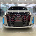 Sienna 2022 Front nyuma bumper upande skirt bodykits